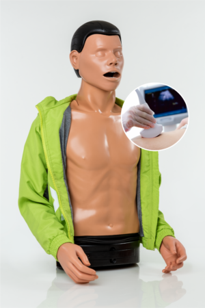 Фантом-система дыхания, наружного массажа сердца и интубации Ambu AIR Man Ultrasound I