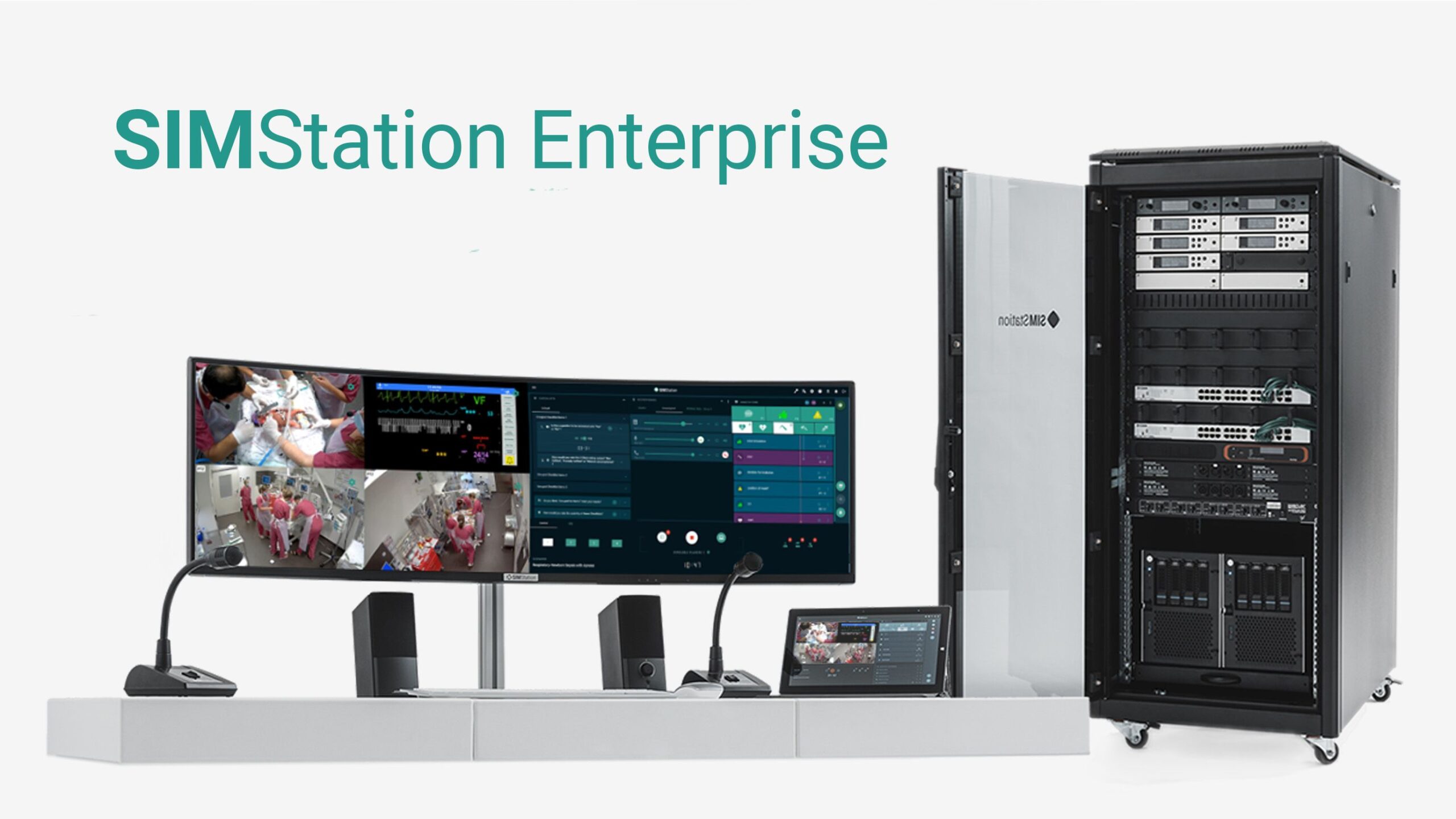 Стационарная система видео мониторинга и записи процесса обучения SIMStation Enterprise