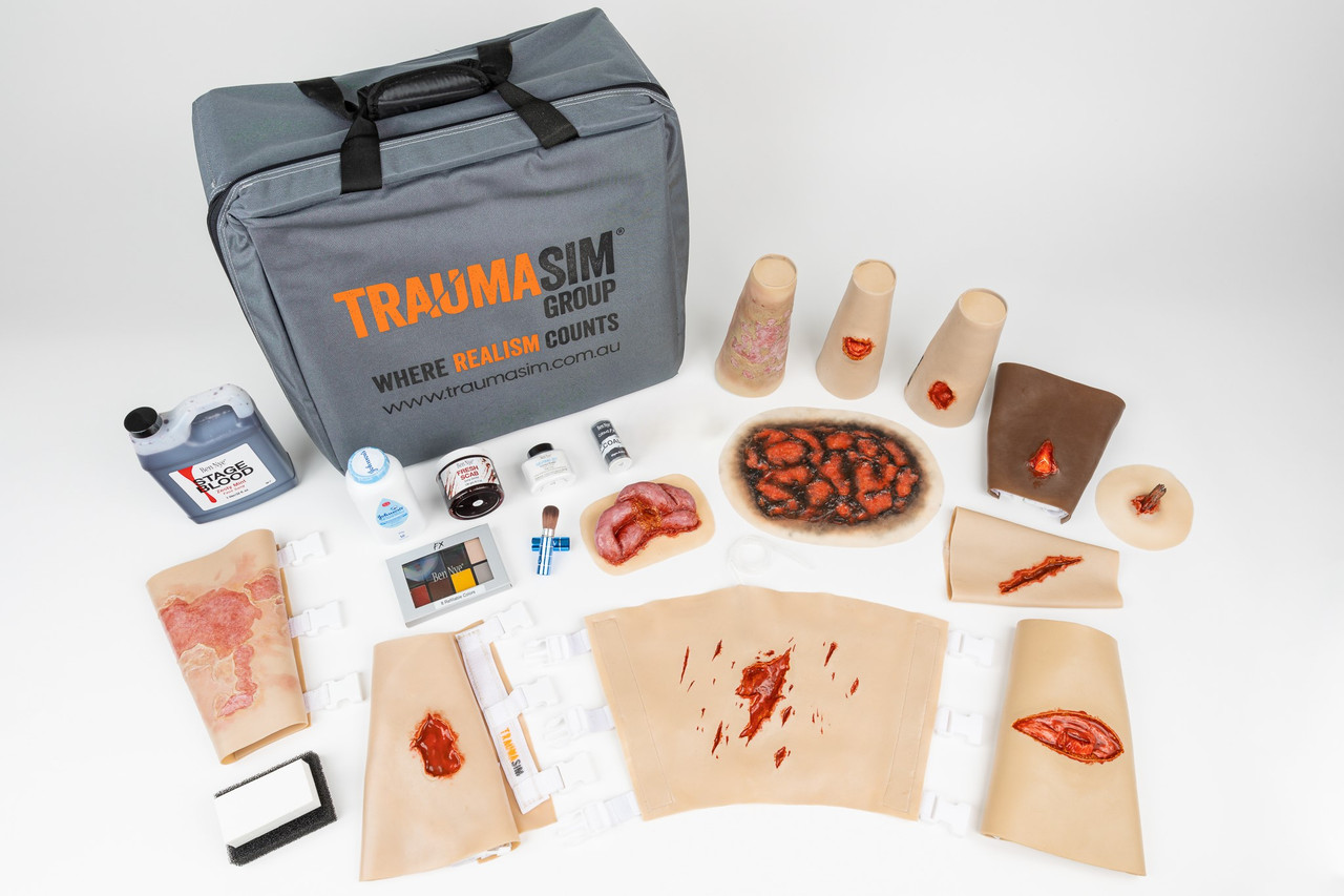 Набор муляжей для военной подготовки (Military Moulage Advanced Moulage Kit)