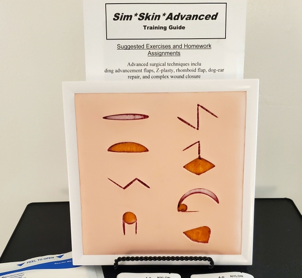 Продвинутая обучающая система обработки различных ран (Sim*Skin Advanced)