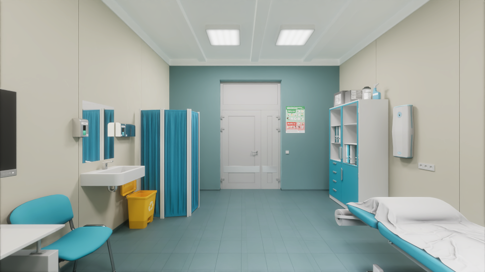 Мобильная версия XR-ClinicMobile, работающая на базе VR-шлема, высокореалистичного симулятора медицинской клиники (XR-Clinic Mobile MAX) — изображение 4