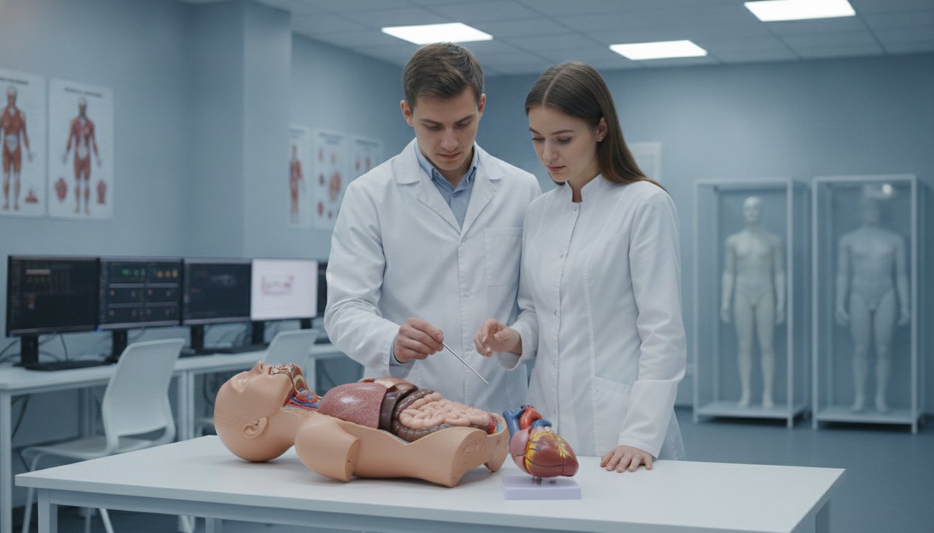Анатомическая модель торса человека: как выбрать учебное оборудование для медицины и биологии