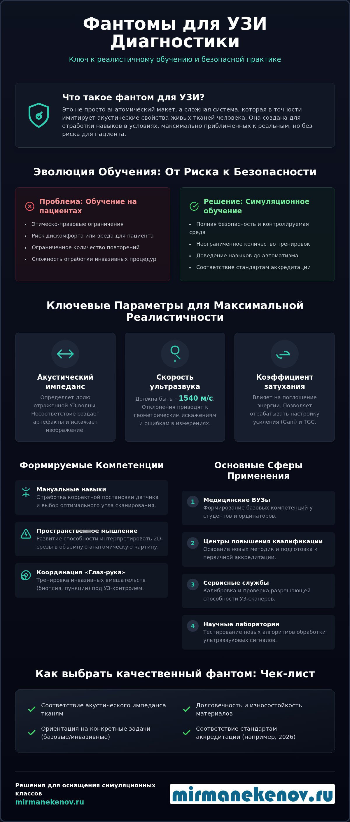 Фантом для УЗИ диагностики: полное руководство по выбору и применению в 2026 году