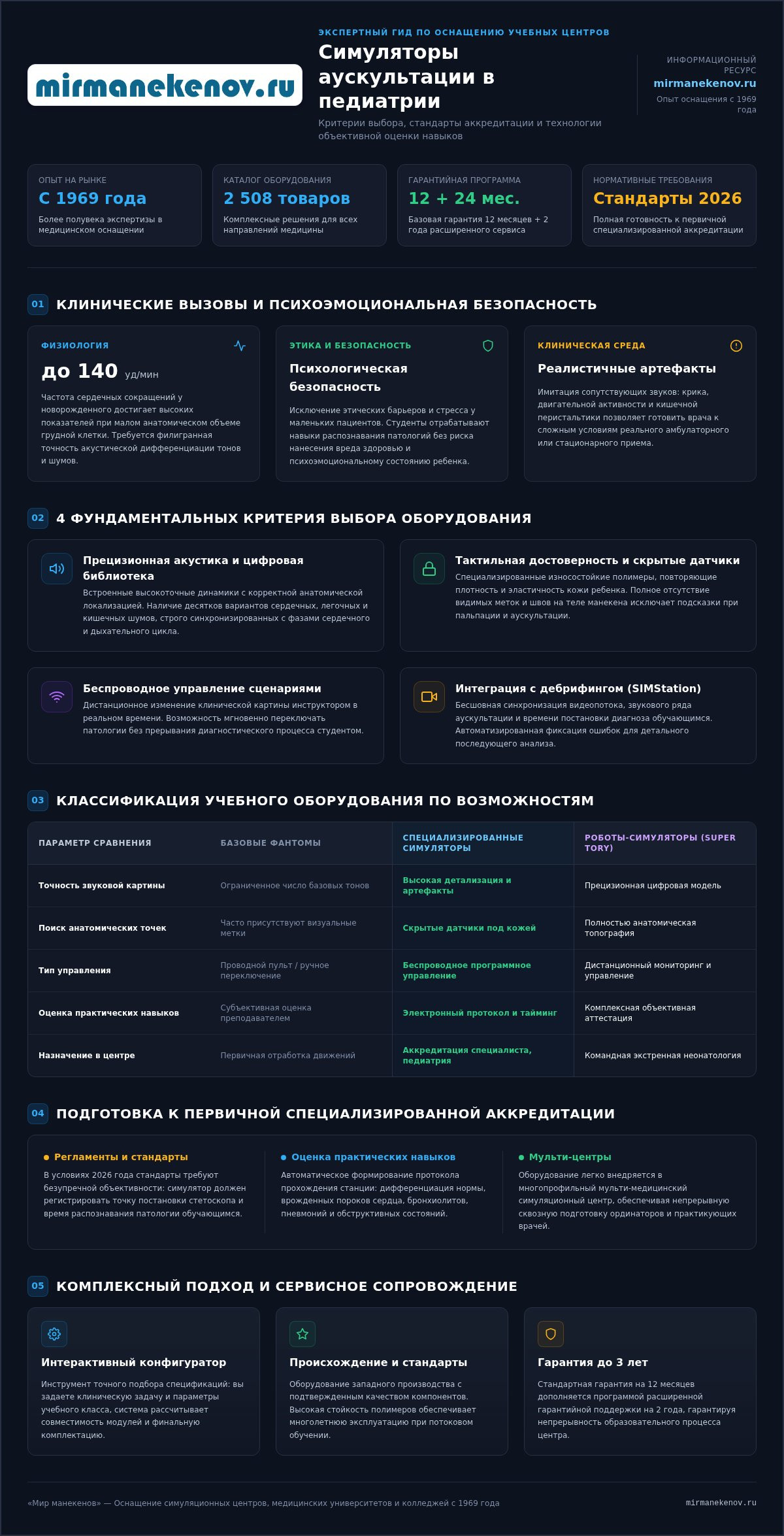 Симулятор аускультации в педиатрии: руководство по выбору оборудования в 2026 году